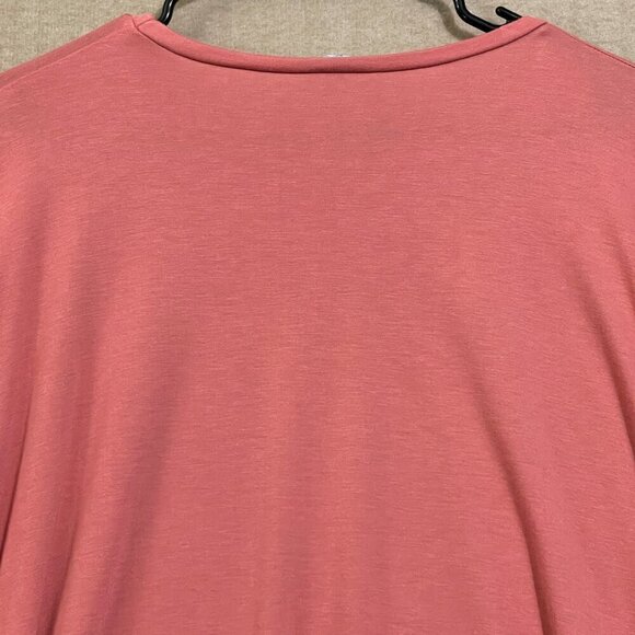 She + Sky Blouse Women's Small Mauve Sleeveless with Ruffles - Picture 9 of 12